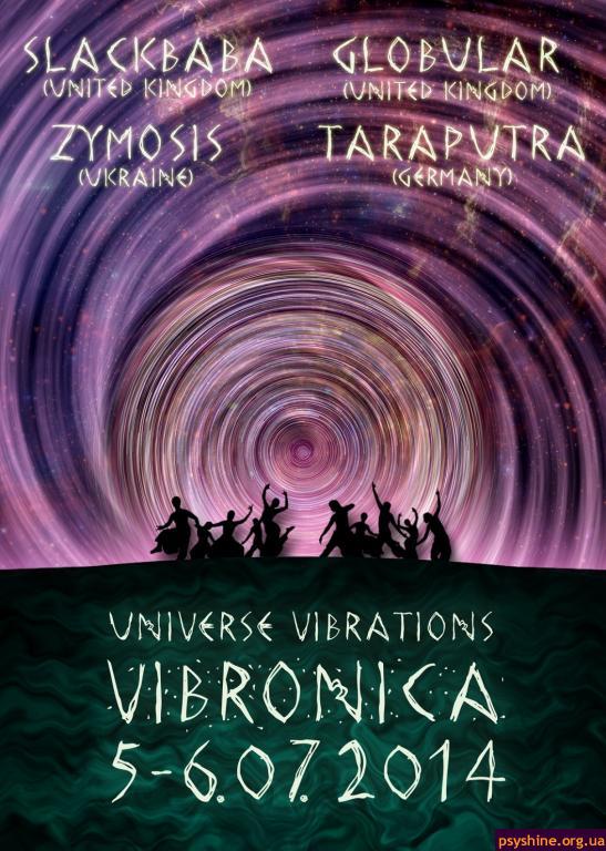 Universe Vibrations. Vibronica. Kiev. 5-6/07/2014